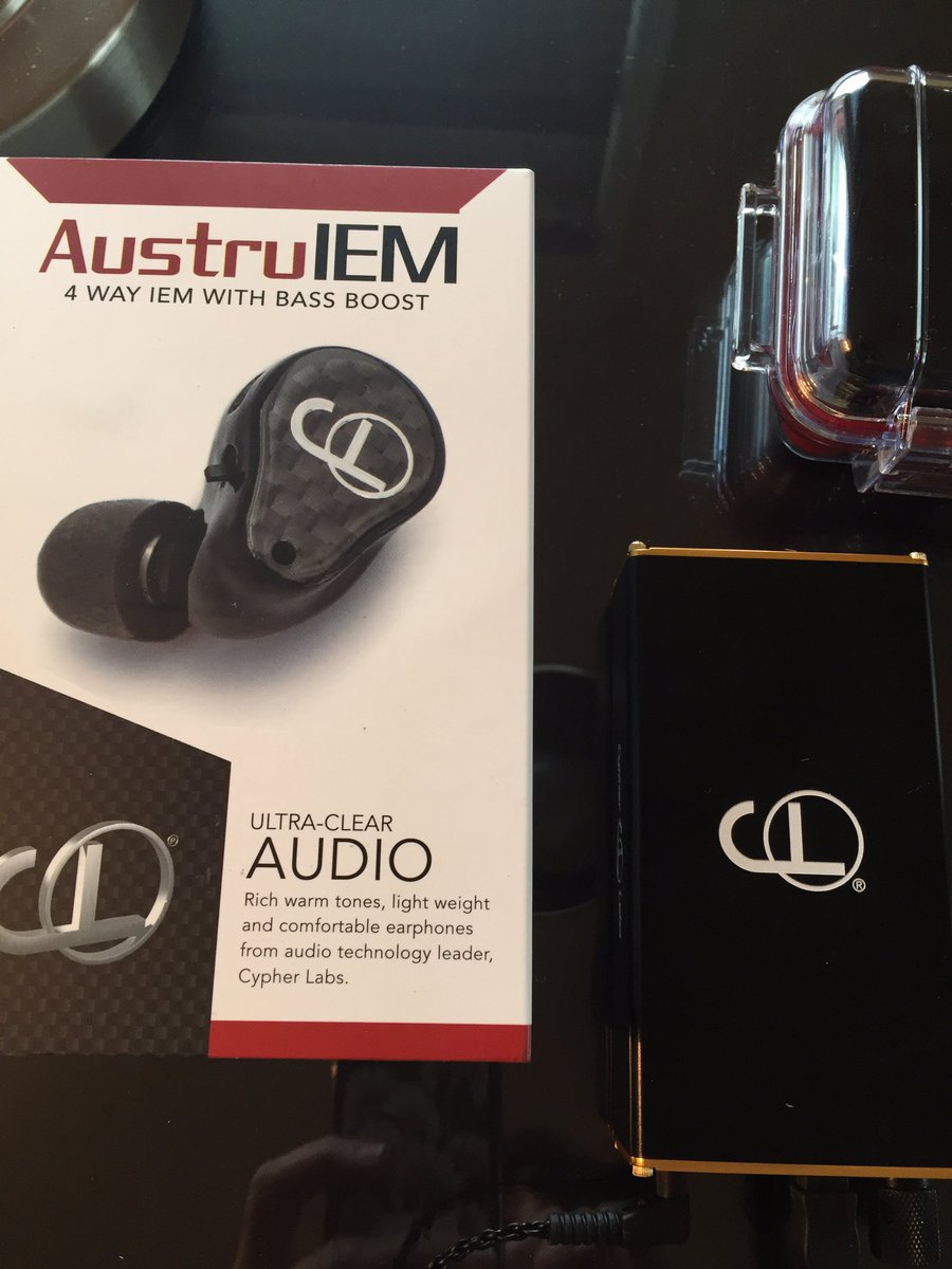 BBallFanGirl's tweet photo. @CypherLabs love my new AustruIEM .. https://t.co/8lzQNz8fzd