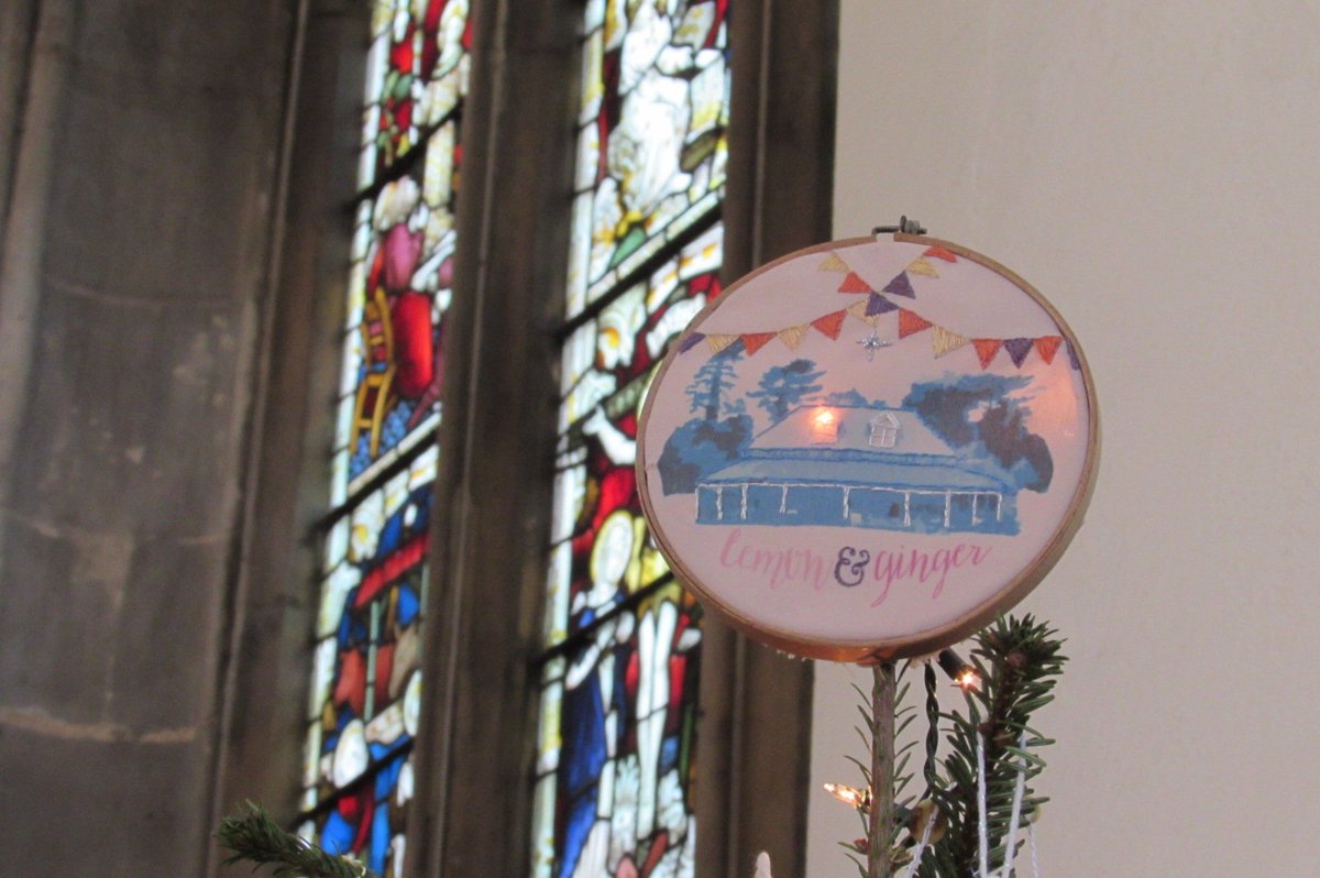 lemon_ginger's tweet photo. The L&G #ChristmasTree is up! Head to St Paul's Church #Bedford to revel in all it's #handmade glory! πππ
#XmasTreeFest16 https://t.co/1bvduAeeoJ