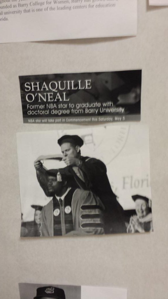 Mrs. Hall supporting college awareness with facts about Barry University in Miami, FL. <a href="/NikkitaDW/">Dr. Nikkita Warfield</a> <a href="/PDESRams/">Porterdale Rams</a>