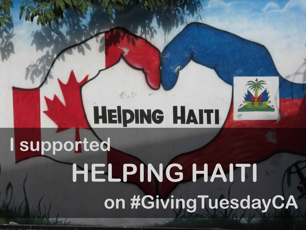 HelpingHaitiCan's tweet photo. We are celebrating another #GivingTuesdayCa. Consider supporting our programs in Cite Soleil https://t.co/Oz3nefD5E7 https://t.co/4kdASLsoK4