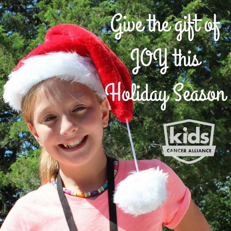 On this #GivingTuesday you can give the gift of JOY to children with cancer by making a donation at bit.ly/2fytpCb