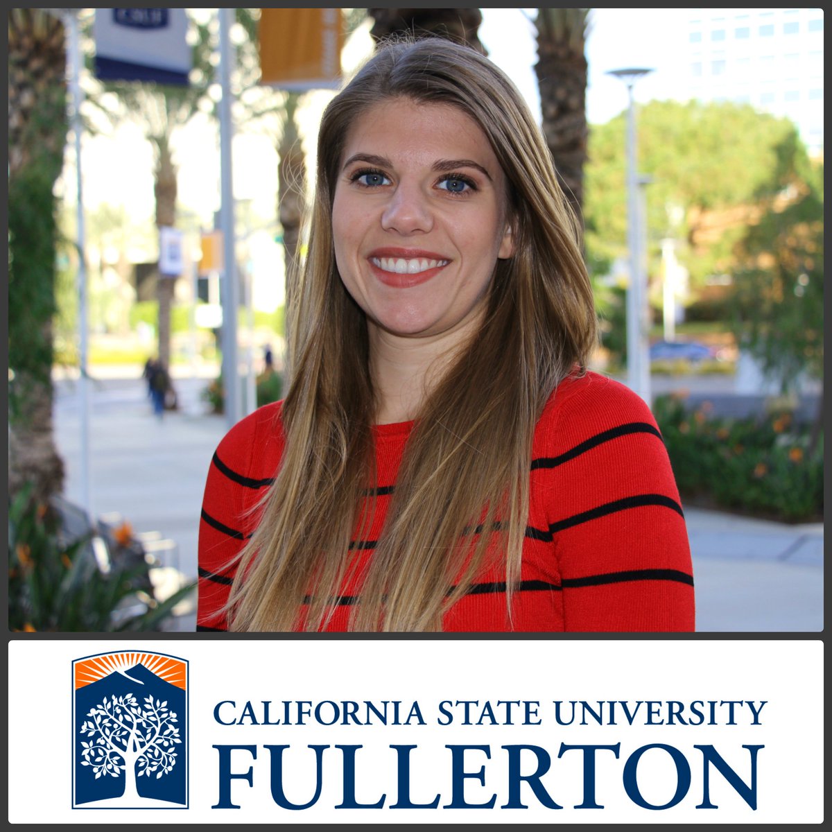 Meet Trish Gabel, our newest #Titan within @CSUFSON! Checkout our FB page bit.ly/1SkqjPu to learn more. #CSUF #WelcomeToCSUF
