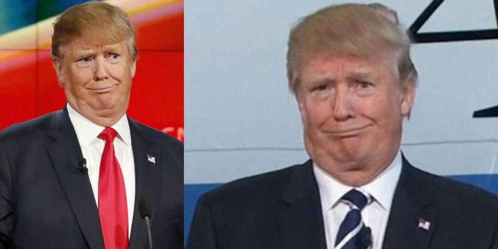 Reminder; our new President-elect does not like any unflattering photos of himself shown on the internet. Please do not share.