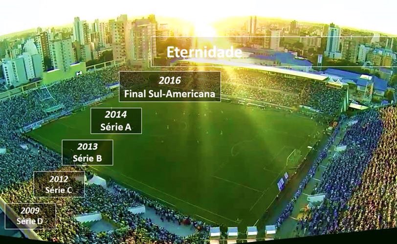 Que imagem. #ForçaChape #ForçaChapecoense