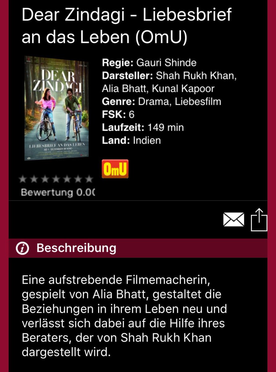 SRKAustria's tweet photo. Die 'Dear Zindagi' Spielzeiten ab 2.12.2016 für Wien & Graz sind da => https://t.co/bLzg8Cog23 ~ #DearZindagiSession
#AnushkaSRKOn11Aug https://t.co/mvEFeGOJmz