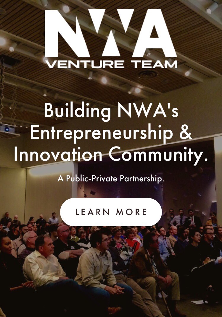 BIG news #nwark! The initiative that's positively impacted thousands of NWA lives now has official online presence: nwaventureteam.org