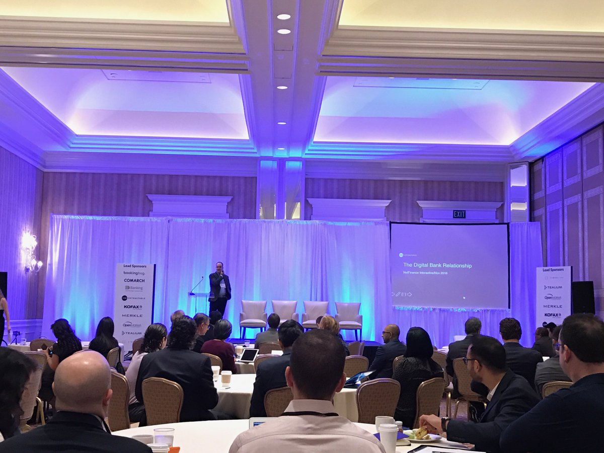 EXTRACTABLE's tweet photo. The Digital Bank Relationship Keynote c/o @McLaughlinCraig - Attending  #NetFinance - Swing by to say Hello at our booth! #FinTech https://t.co/6aVKUD9GZB
