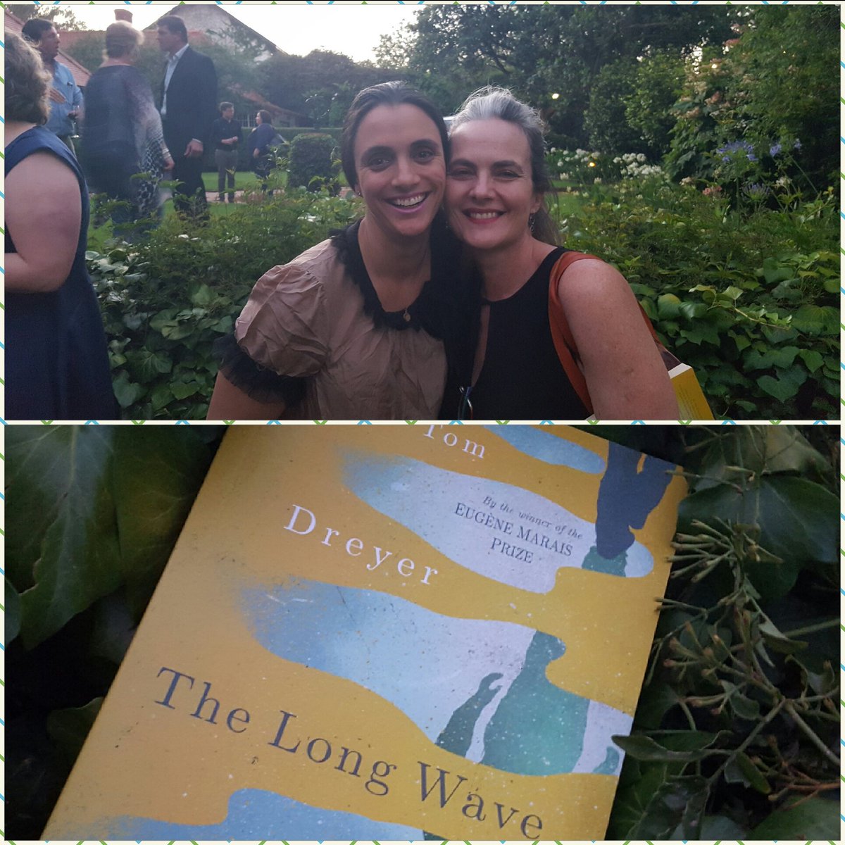 pamelapower's tweet photo. Bumped into the fabulous @ingehoffmann from @PorcupineWines at the launch of #TheLongWave by #TomDreyer https://t.co/Z1thJrx3L1