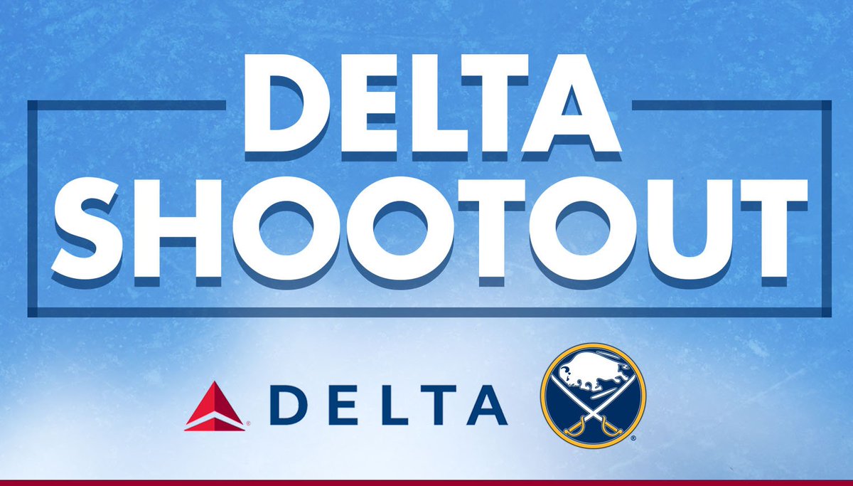 Enter to go on-ice for the @Delta Shootout and you could win two roundtrip tickets! bufsabres.co/Jl9FSB https://t.co/r06SEEgjRD