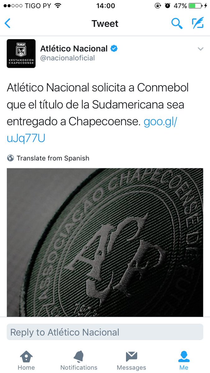 MathiasV93's tweet photo. Veni, decime que es "solo" futbol. https://t.co/Kn2Lp1sH1v