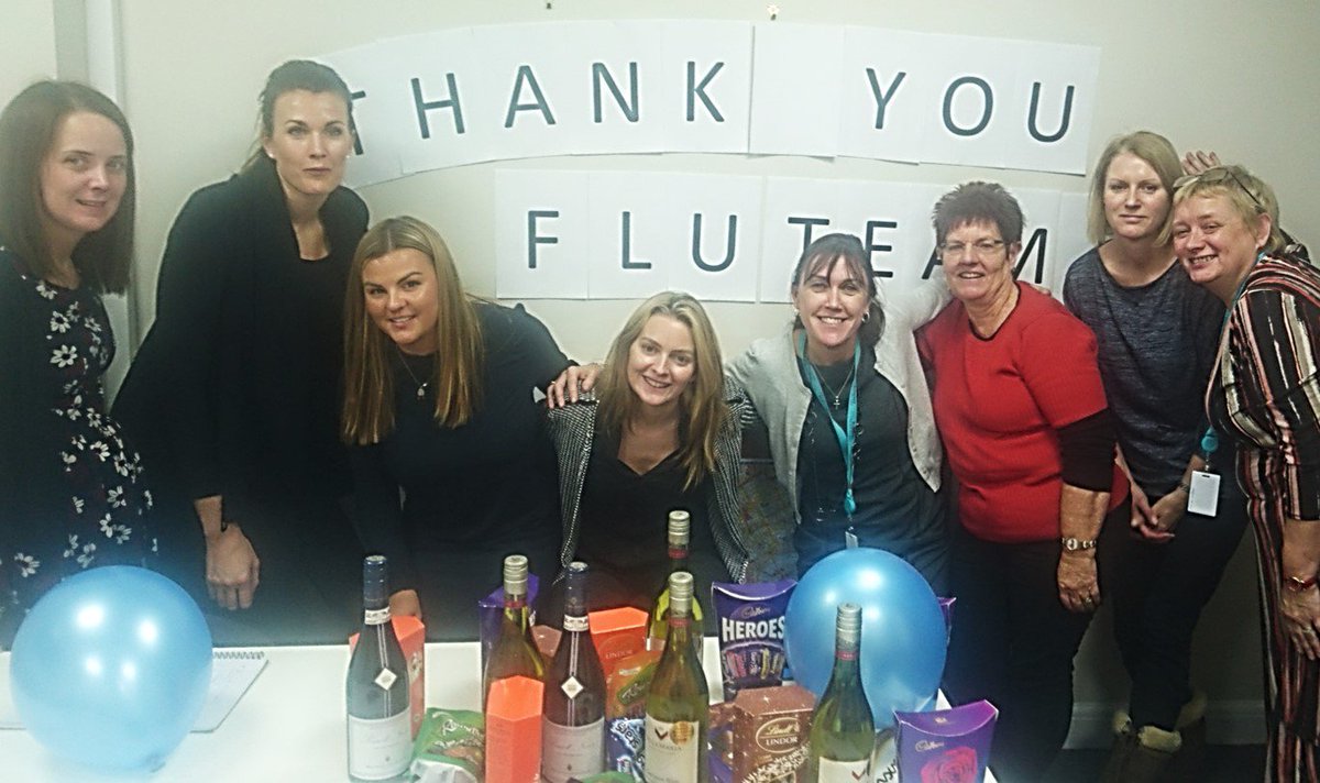 BlossomsHealth's tweet photo. Our amazing #flu team have delivered over 10,000 flu #vaccines this #fluseason, travelling the length and breadth of the UK. #heroes https://t.co/mWAA5ZZbjK