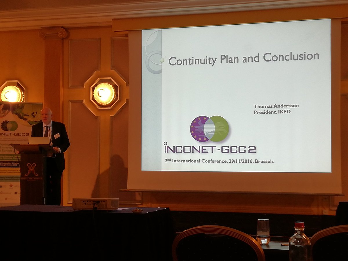 INCONETGCC2's tweet photo. Wrap-up of @INCONETGCC2 international conference delivered from Dr. Thomas Andersson https://t.co/nR6aLdUTxf