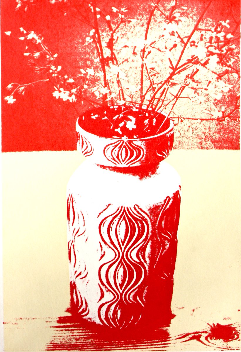 AVPrints's tweet image. My 20th Century Vase prints &amp;amp; Christmas cards will be for sale @HotBedPress this Friday and Saturday #screenprint #print #underthebedsale