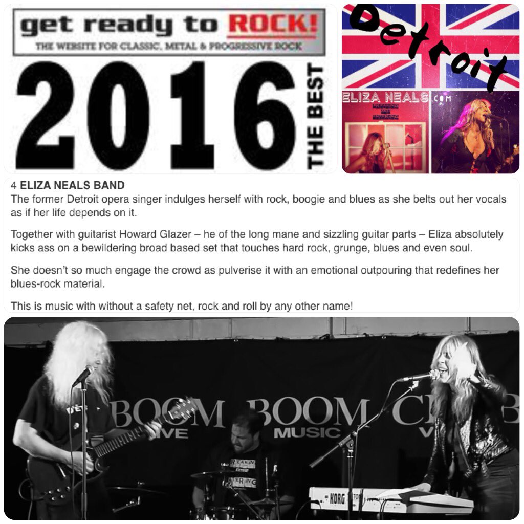 ElizaNealsRocks's tweet photo. Thank You @musicUwant2hear
"TOP LIVE ACTS UK 2016" #ElizaNealsAndTheNarcotics #UK2016Tour https://t.co/wUurDWyQaH https://t.co/yf1kbvR8jP