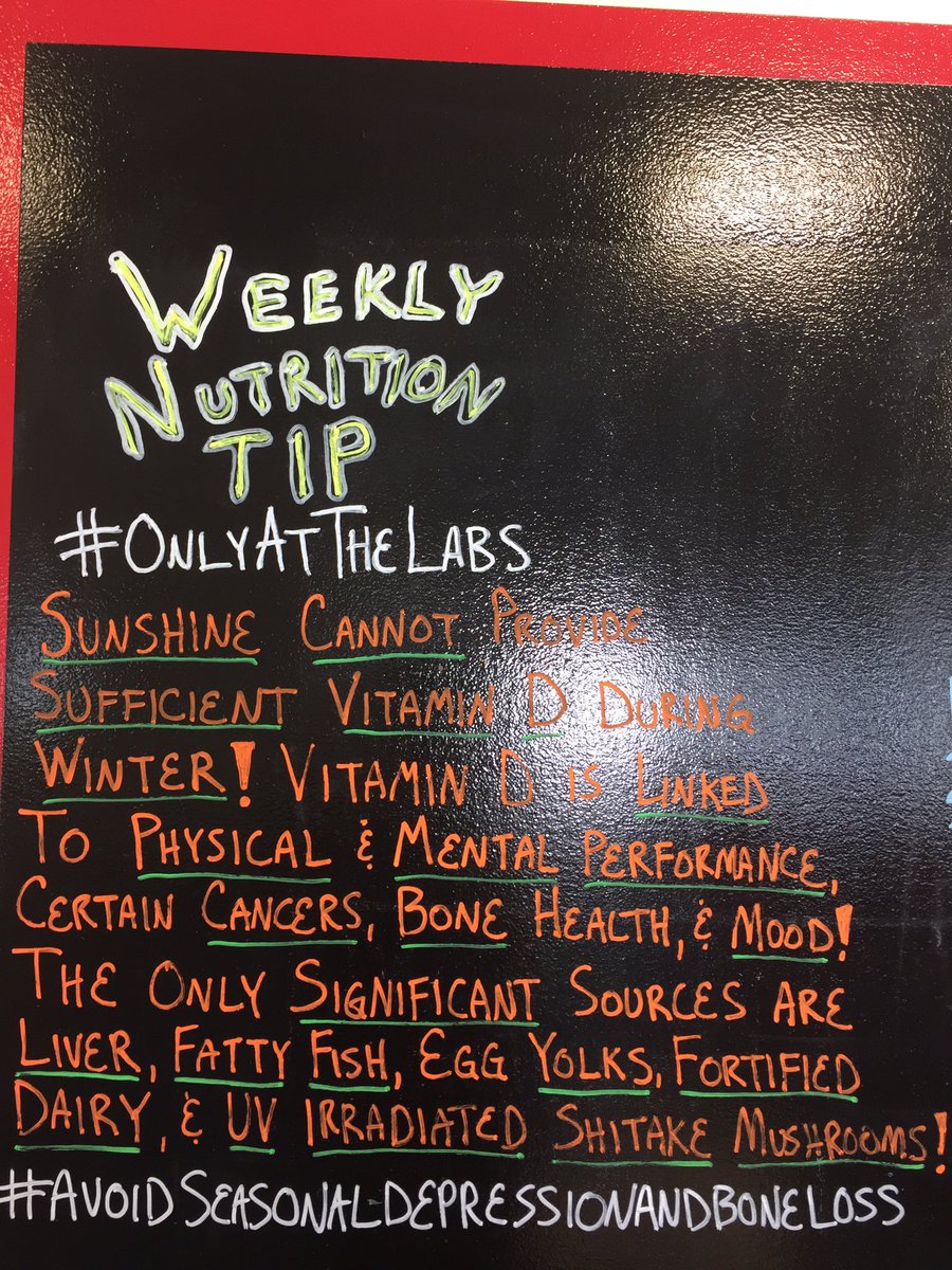 TheLabsUSA's tweet photo. #sunshine can't provide adequate #vitaminD during #winter in locations north of Atlanta!#avoidseasonaldepressionandboneloss #onlyatthelabs https://t.co/1iRwi6uTQ0