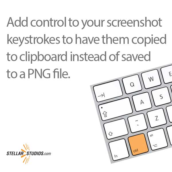 stellarinteract's tweet image. #mactrciks Hold control while doing normal screenshot to copy them to the clipboard instead of saved to a PNG file. #macos #Apple #learning