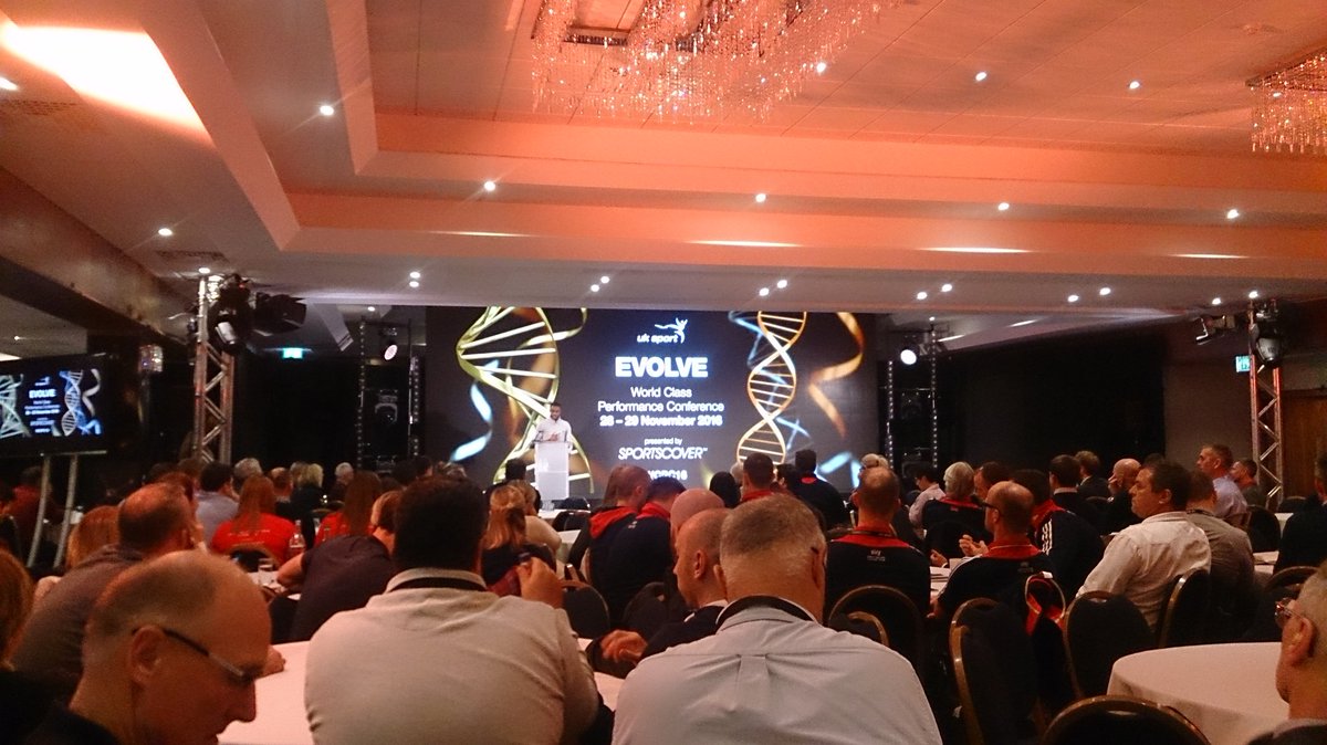 Sarah_Moseley1's tweet photo. Inspiring 2 days at the world class performance conference. Humble reflections from @Rio2016_en and exciting visions for @Tokyo2020 #WCPC16 https://t.co/ZEbiw3GCik