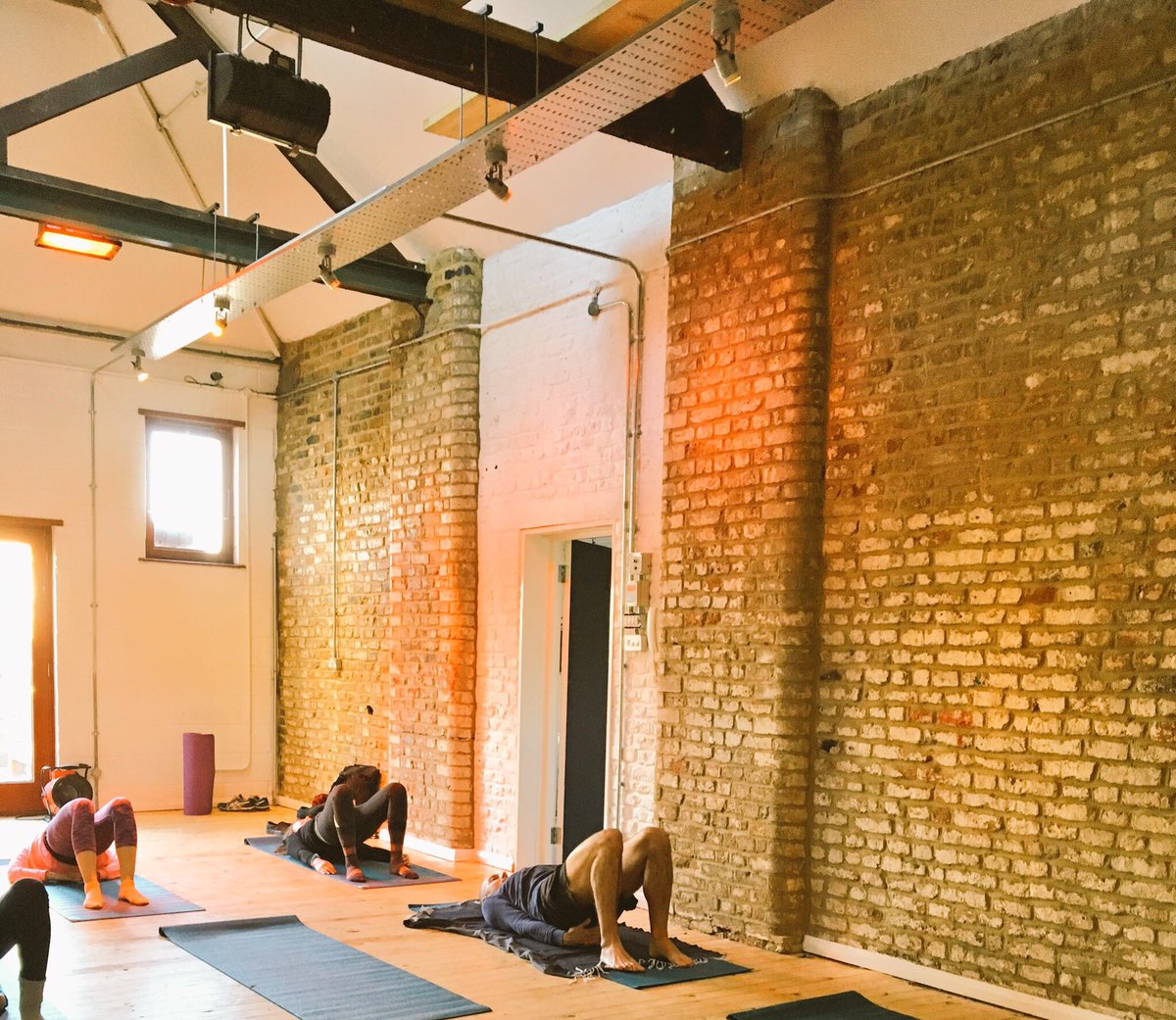 WusiSpace's tweet photo. We're having another FREE #yoga class Saturday Dec 17, 9 - 10:30 am. Message to confirm as spaces are filling! #hackney #broadwaymarket https://t.co/eOcz4X4tKh