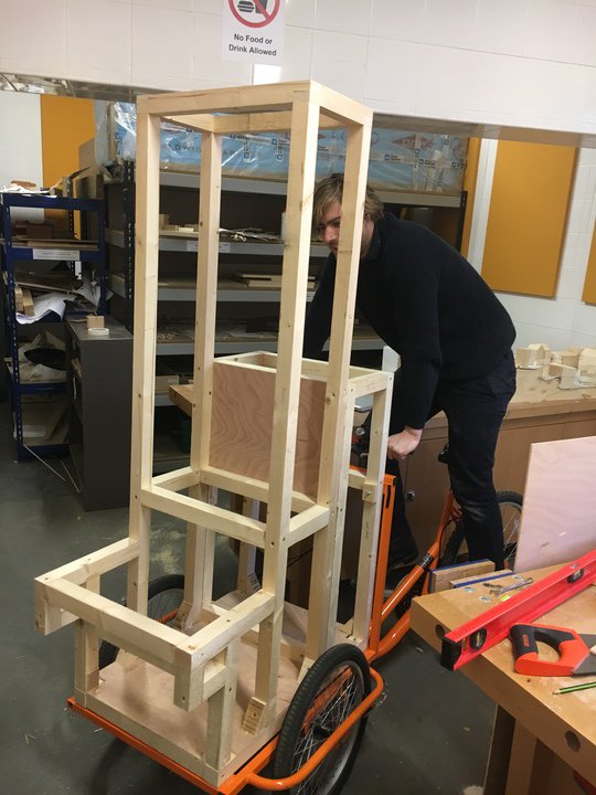 CineBomber's tweet photo. Construction of the Kino Cine Bomber is well underway! https://t.co/0Pl8zryD18
