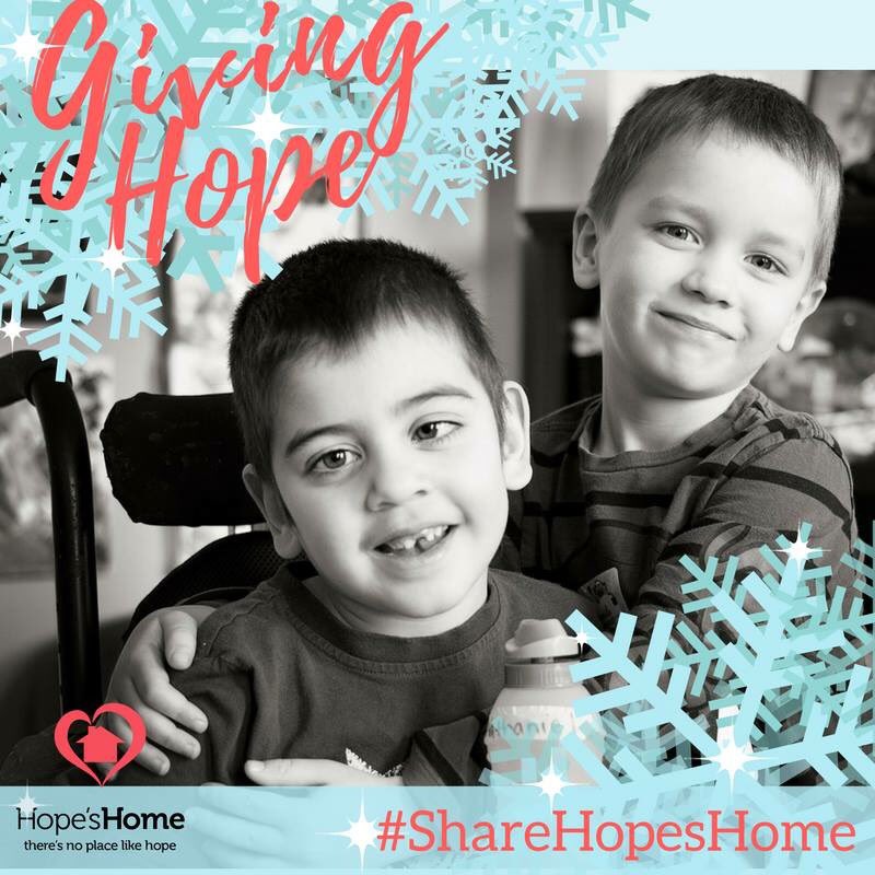 For every RETWEET on Twitter our UofR Professor will donate $0.50 (to a maximum of $500) to Hope's Home!#ShareHopesHome #GivingTuesday