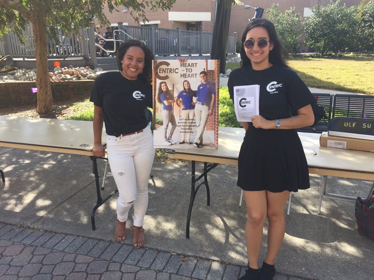 Come meet the Centric staff @UCFStudentUnion &amp; get the details on our launch party happening TODAY @ Lake Claire from 4-6 yay FREE BURGER U
