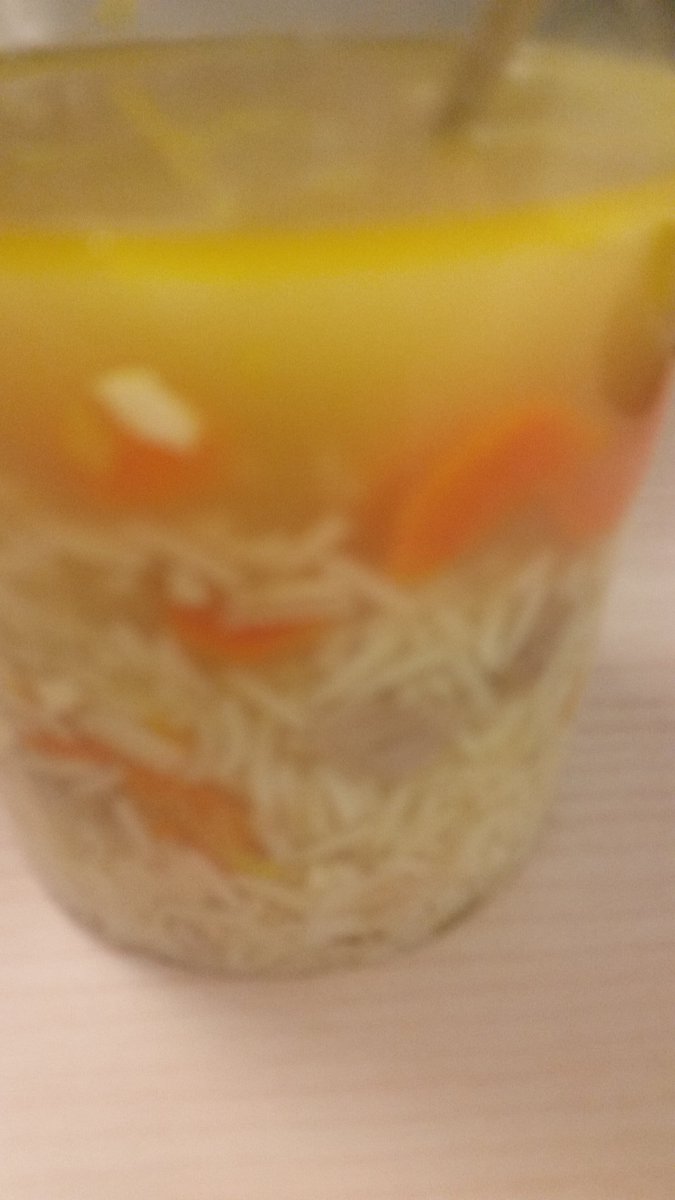 Cold and dreary outside.  We just made made some #glutenfree  #chicken  rice #soup .  So yummy!