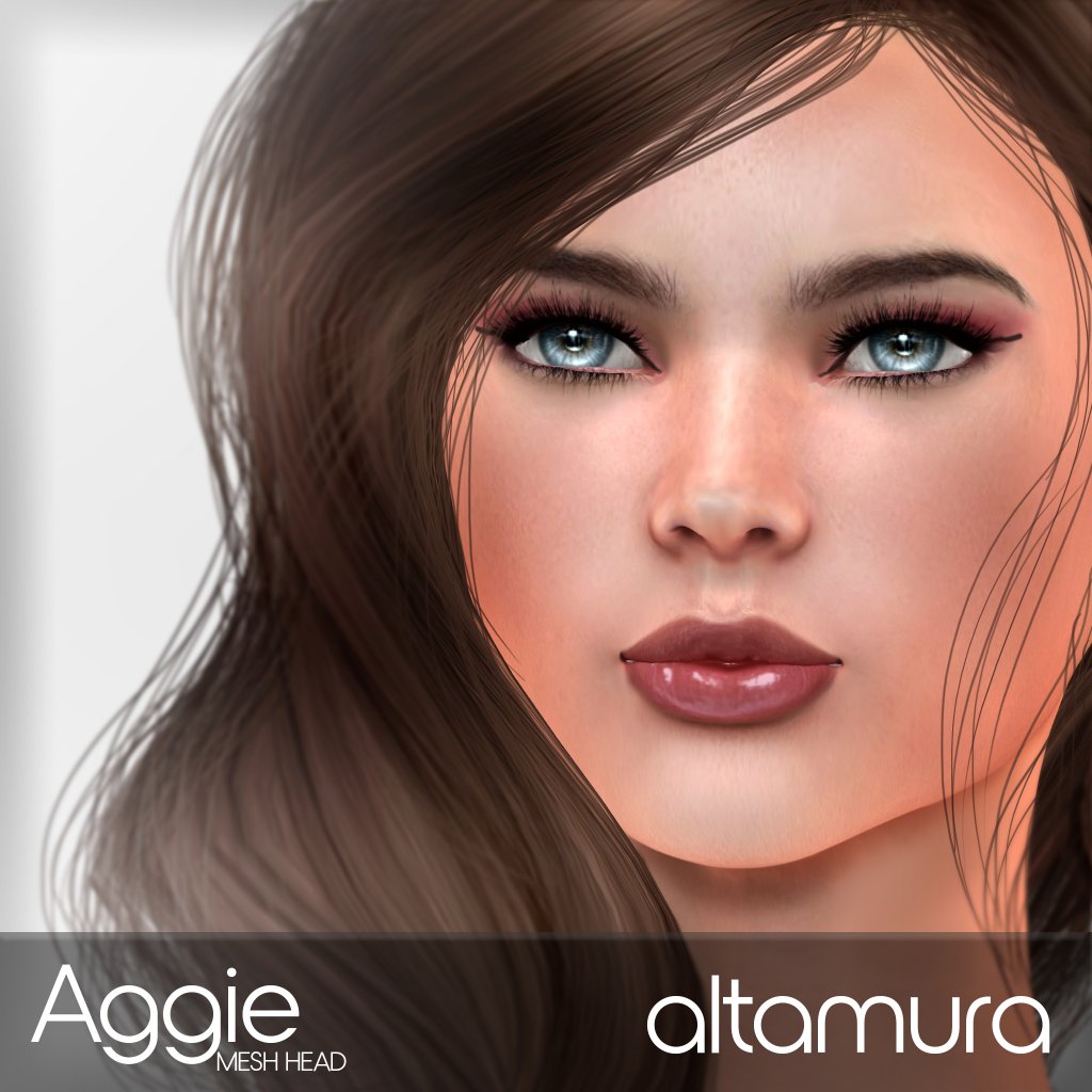 AltamuraSL's tweet photo. Altamura: "AGGIE" Bento Mesh Head

(Also Avaiable in Normal Mesh Head)

#AltamuratheFutureofFashion #SecondLife #MeshBody https://t.co/jeYJOFNKfG