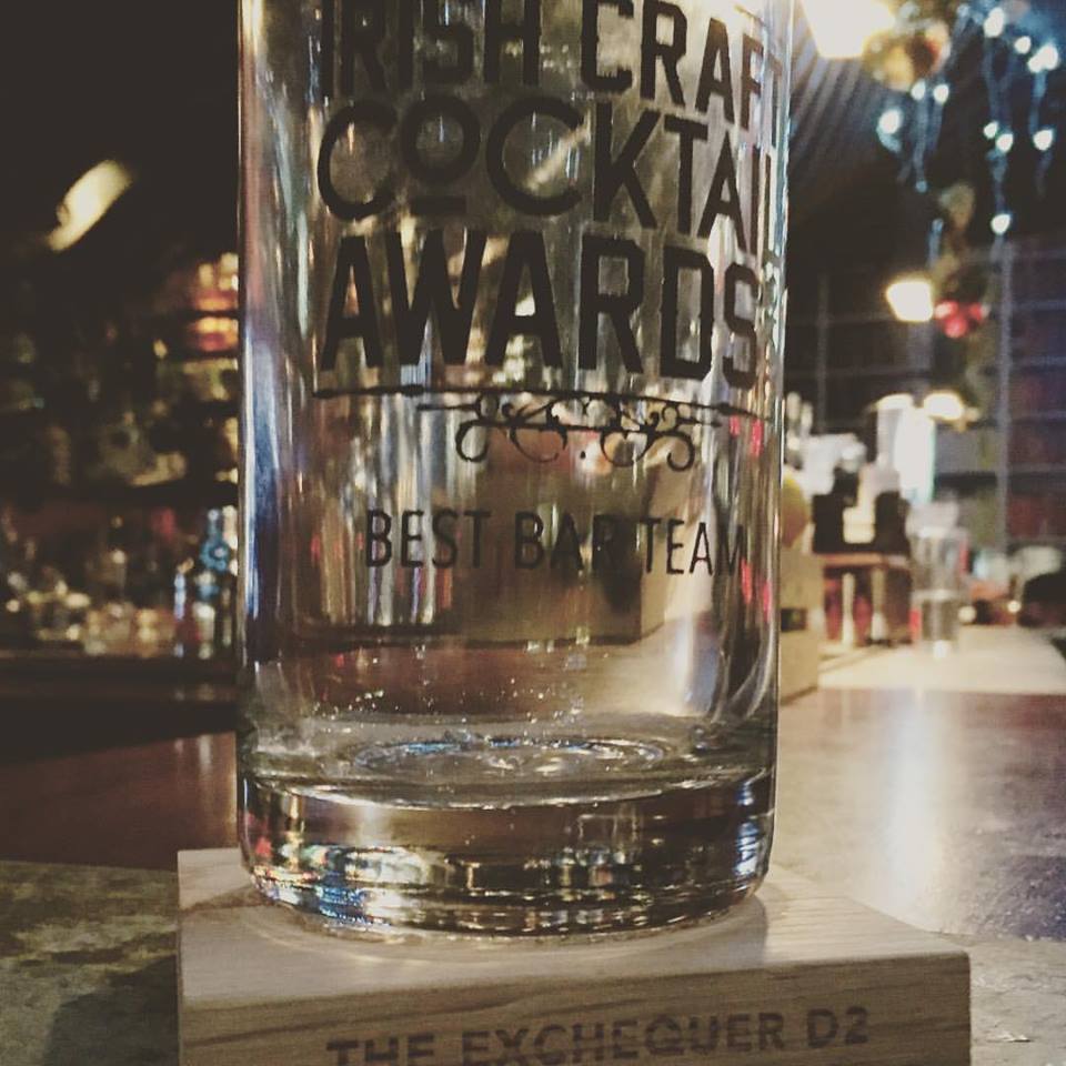 theexchequer's tweet photo. Best Bar Team 2016.. thank you to all who voted #ICCA #theexchequer #bestbarteam @ICCAcocktails https://t.co/Z1d8jd2Bfg