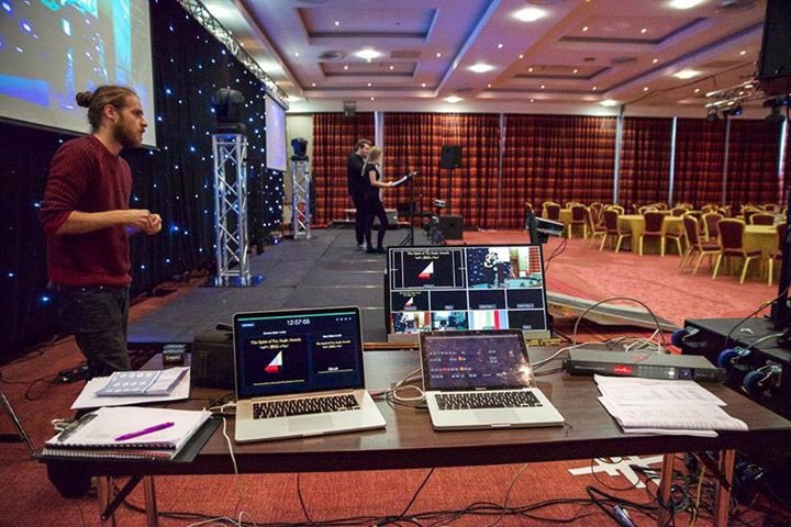 Tizer_Studio's tweet image. Us preparing for a live feed job for @kent_cc &apos;s #event - Spirit if Try Angle Award. #production #videography #livefeed