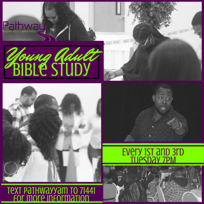 PathwayYAM's tweet photo. Set a calendar reminder to join us every 1st and 3rd Tuesday at 7PM for bible study. It will be the best hour of your week! #PathwayYAM https://t.co/sI7zm31AMP