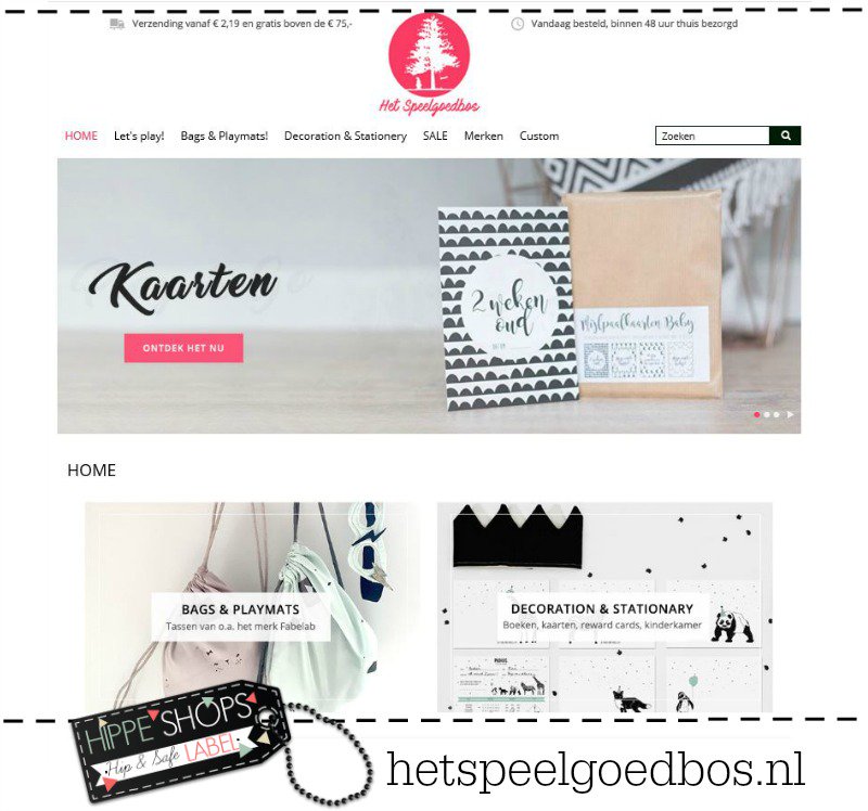 HippeShops's tweet photo. It's official! ► @HetSpeelgoedbos is 'Hip & Safe proof' en ontvangt het #HippeShopsLabel ►https://t.co/YMVmmPnEaQ https://t.co/58gLLZtvkm