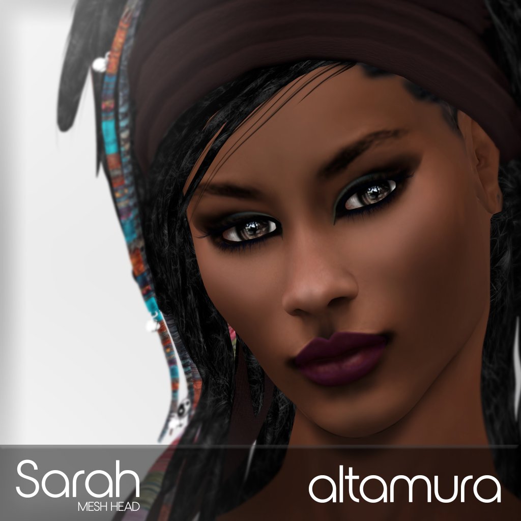 AltamuraSL's tweet photo. Altamura: "SARAH" Mesh Head

#AltamuratheFutureofFashion #SecondLife #MeshBody https://t.co/7RsGyLrX8U