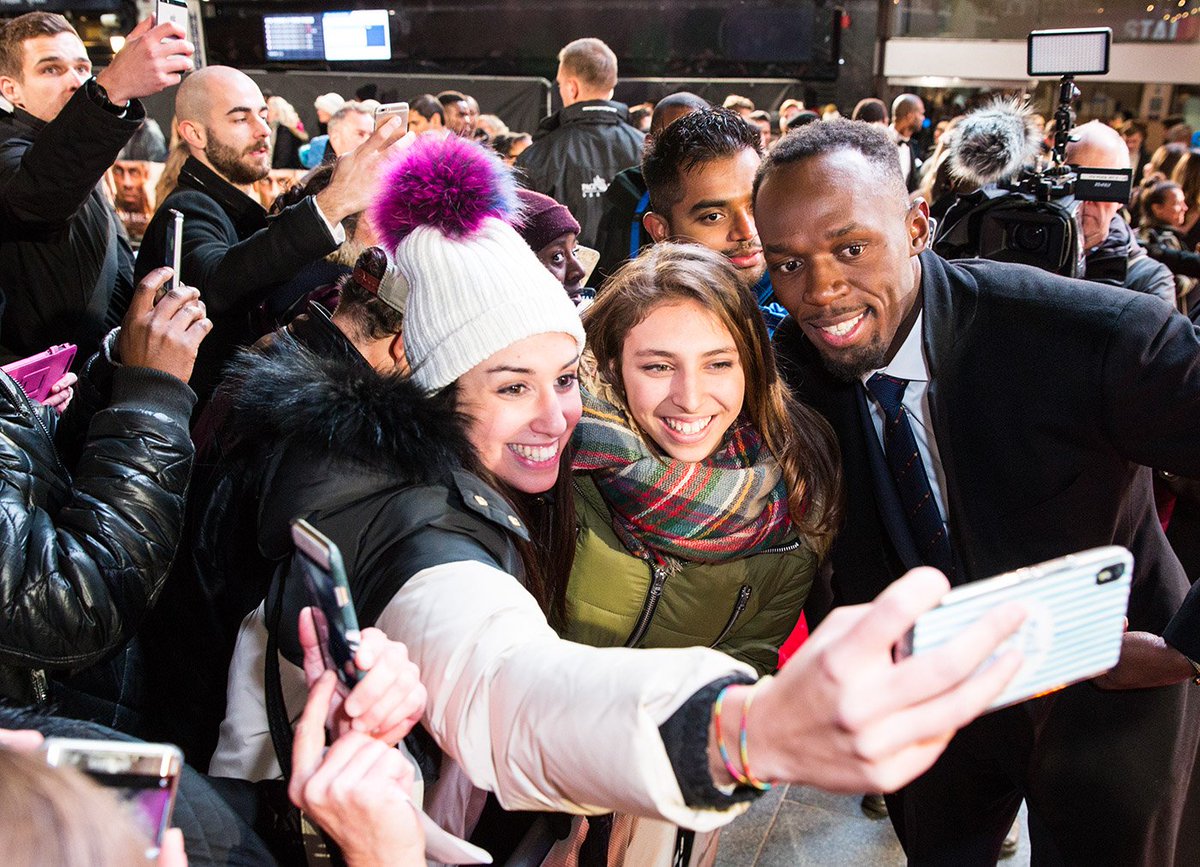 iamboltfilm's tweet photo. Friends, family and fans celebrated the world premiere of #IAMBOLT with @UsainBolt last night. Have you seen it yet? https://t.co/Eg3UTd1oH9 https://t.co/8mHKvESXQ6