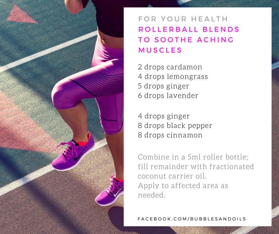 BubblesAndOils's tweet photo. Muscles hurting from resuming exercise after a long winter? Here is my #rollerblend to help ease it! #essentialoils https://t.co/OsAwqjDh8W