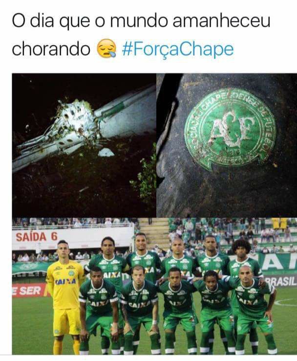 Oakleypic's tweet image. #ForçaChape