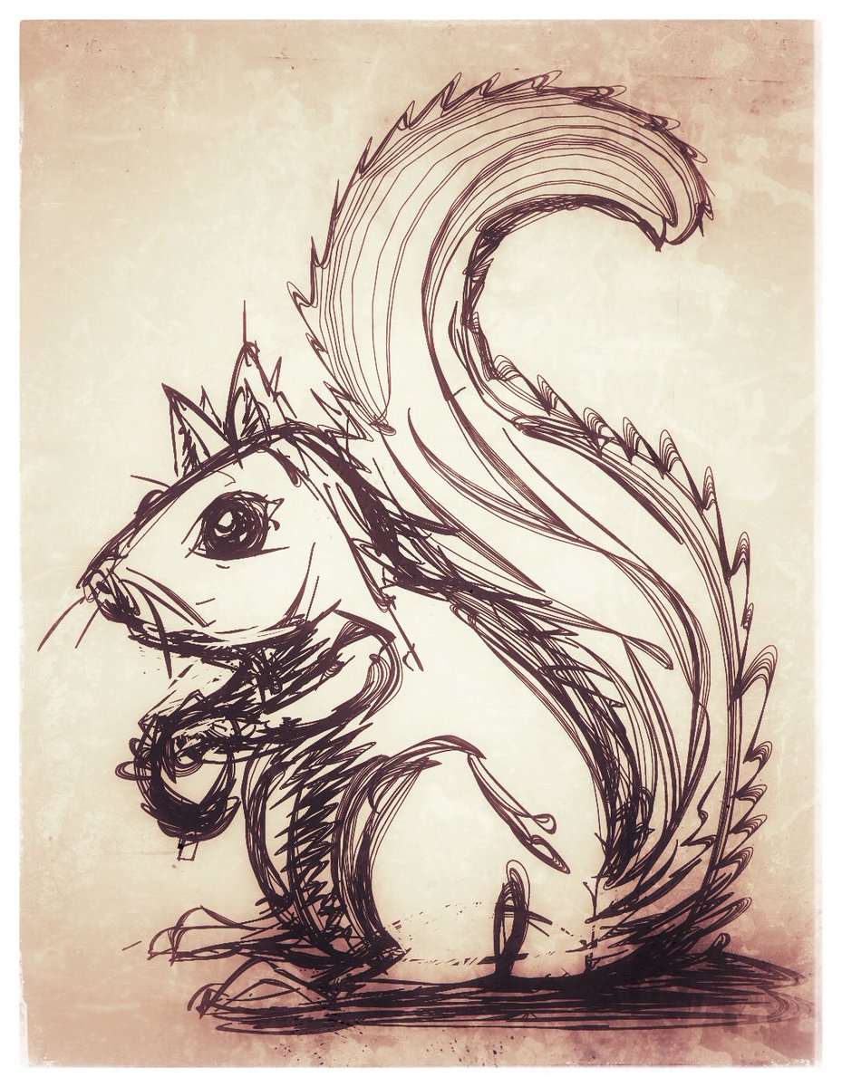 MikePhillipsArt's tweet photo. 28 #squirrel #cute #doodle #sketch #drawing #drawchemy #art #artist #quick #mikephillipsart #dailysketch #creative #gallery #draw #critter https://t.co/H1WUphhFsn
