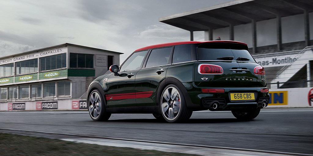 Forsdicks_Mini's tweet photo. Get on track for #MINIThrillMaximised. The new MINI #JohnCooperWorks #Clubman https://t.co/8PvDpBdwWZ
