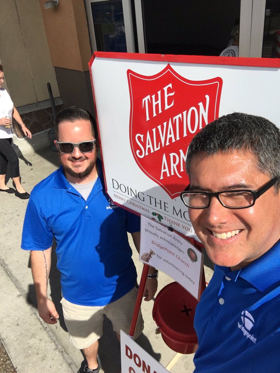 MikeCelosse's tweet photo. Living the generous life! @SalArmyFla @bridgepointfl https://t.co/ES16qMnQ5j