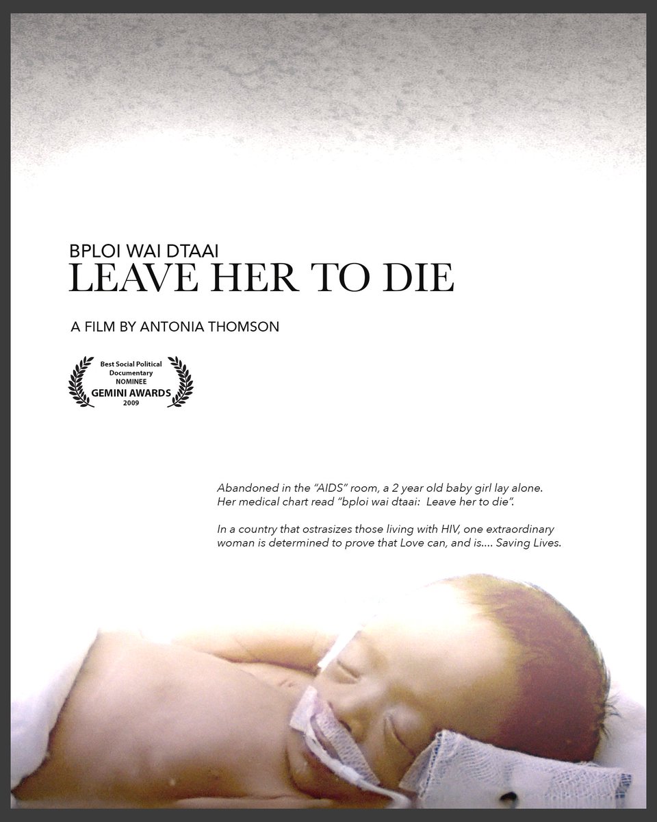 Think_Positiv_'s tweet photo. It's #GivingTuesday &amp; our doc "Leave Her to Die" is available for rent this week! https://t.co/jNh232xZac Proceeds will benefit kids in need https://t.co/RXUXEBqAFe