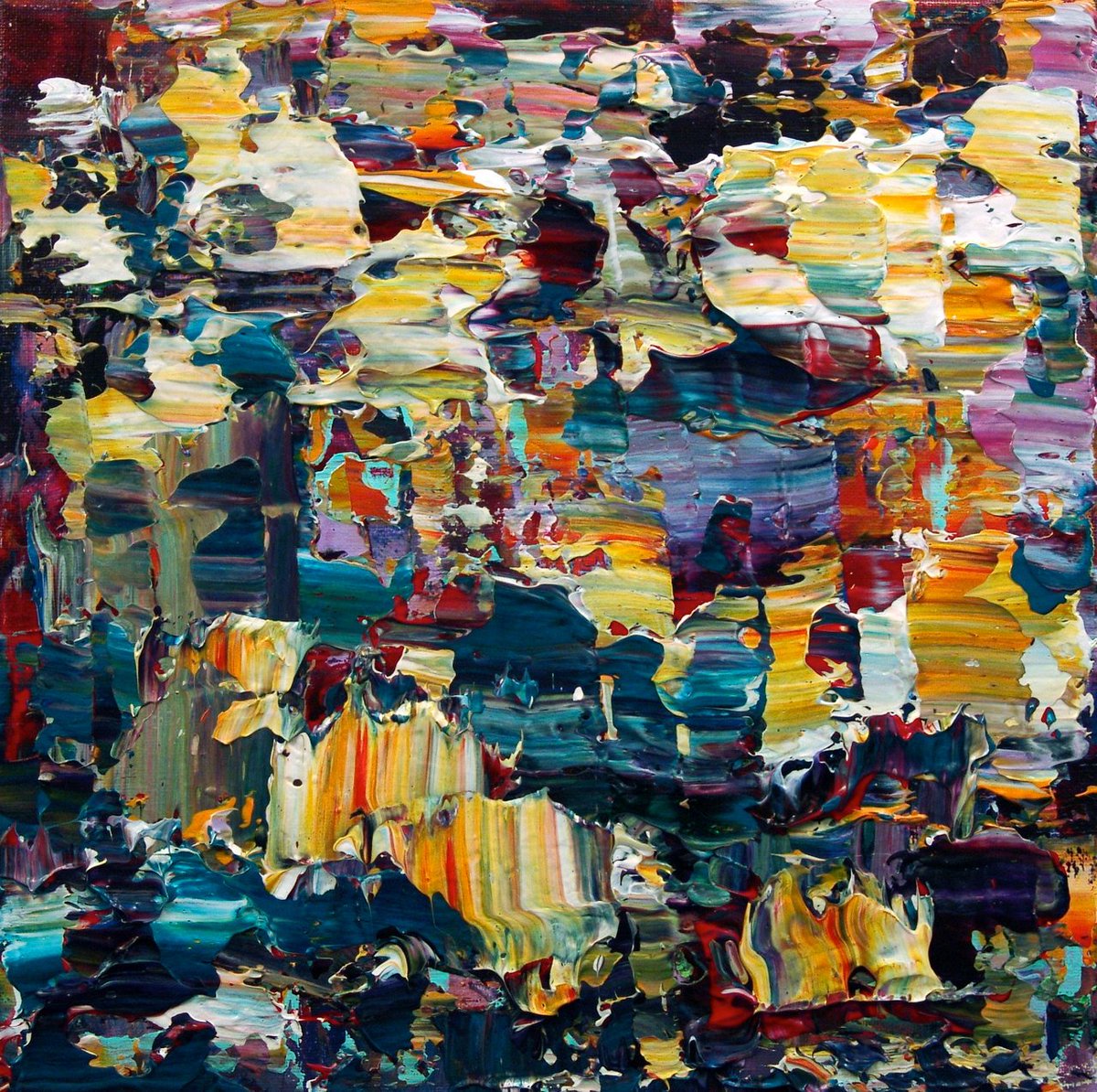 VermontPainter's tweet photo. Abstract Painting 12x12 Modern Painting Contemporary Art Square … https://t.co/omjcn4daF9 #SamRaines #AbstractSquare https://t.co/0EeaFPgF5r