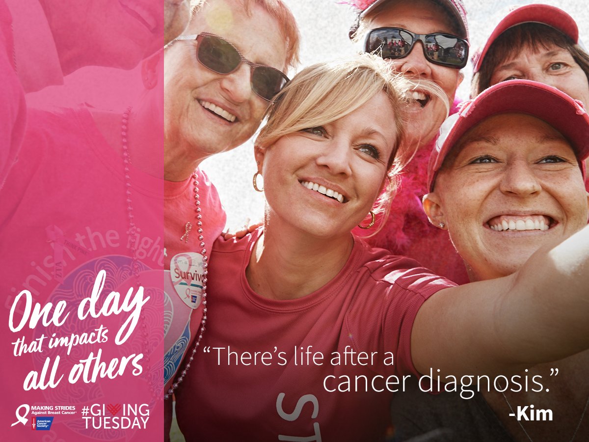 StridesSouthAL's tweet photo. Cancer affects us all. Today, on #GivingTuesday, donate to help save
more lives and celebrate life. #StridesSouthAL https://t.co/59mhn681uw https://t.co/bQVL7BwbpA