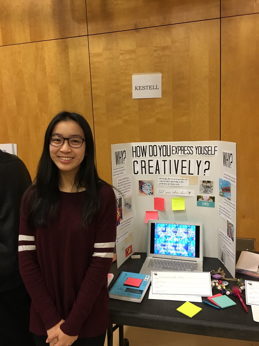SD36Librarian's tweet photo. Shaping our Community! Inquiry Fest @ Fraser Heights! #sd36learn ##fhlearn https://t.co/EEPeMhxJxZ