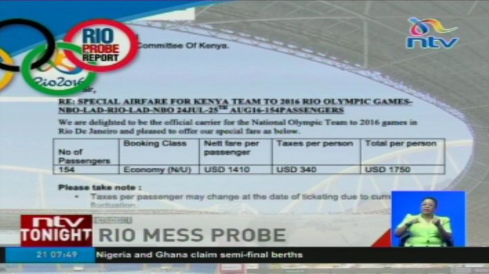 ntvkenya's tweet photo. #RioMess probe: Report indicts PS Ekai over theft of Kshs 80 million #NTVTonight @SmritiVidyarthi @TrevorOmbija @NyabolaEdmond https://t.co/rwiGKk1Qg2