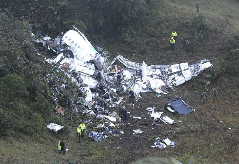 Падение самолета люди. Катастрофа Bae 146 в Колумбии.