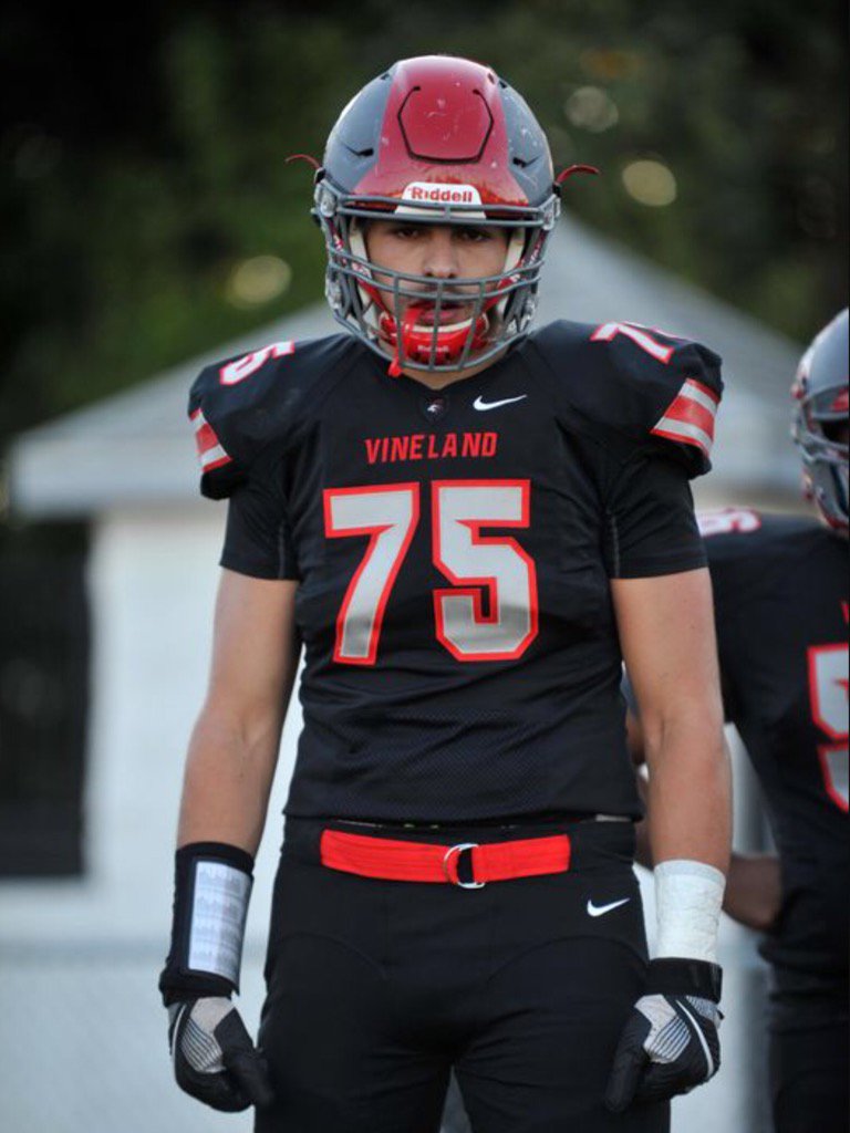 Congratulations to 
Noah Sansalone!

First Team All-Conference
Offensive Tackle

GO VINELAND!
RISE AS ONE!