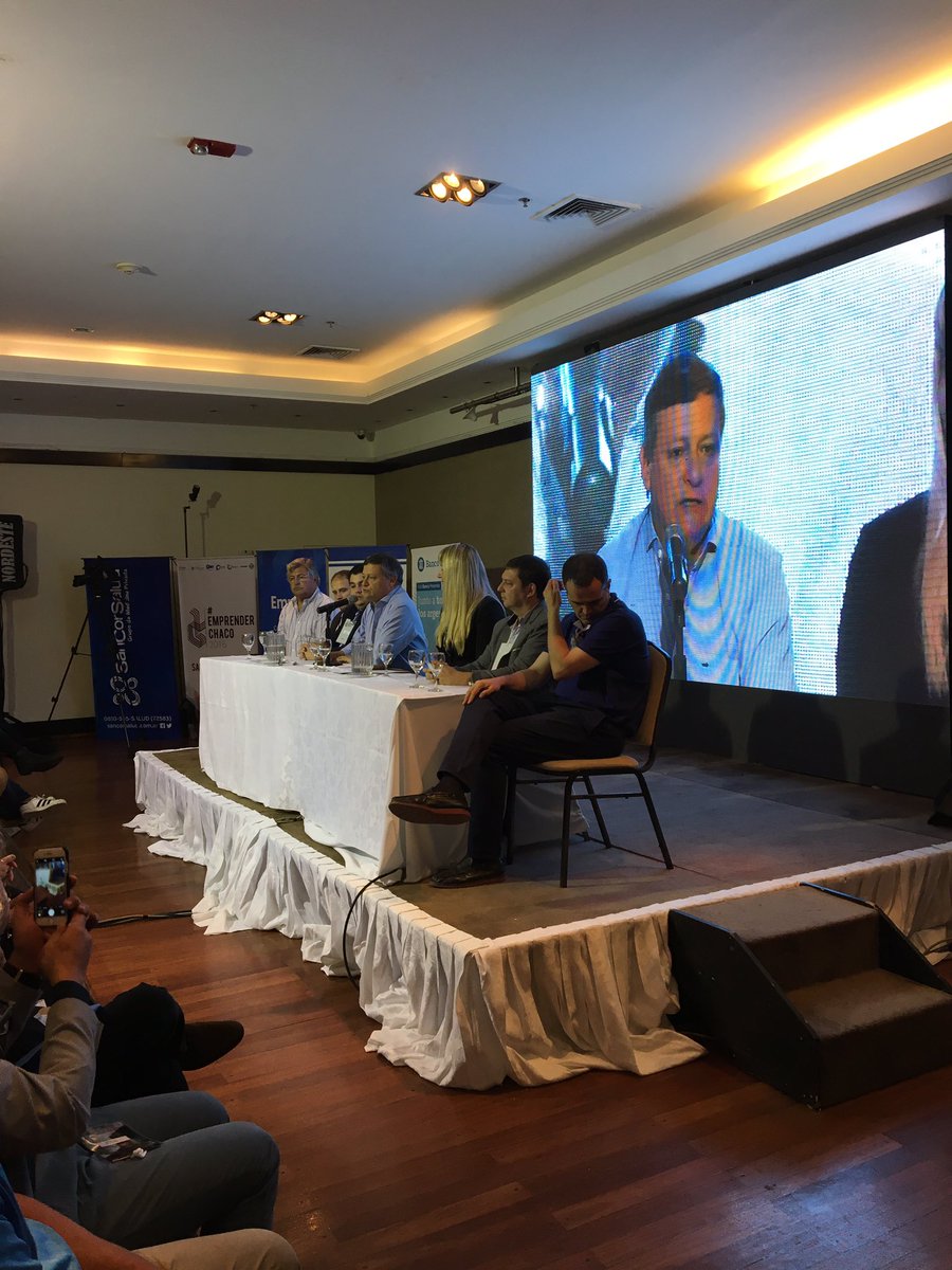 Apertura oficial de #EmprenderChaco2016 
#elegífuturo <a href="/domingopeppo/">Domingo Peppo</a>