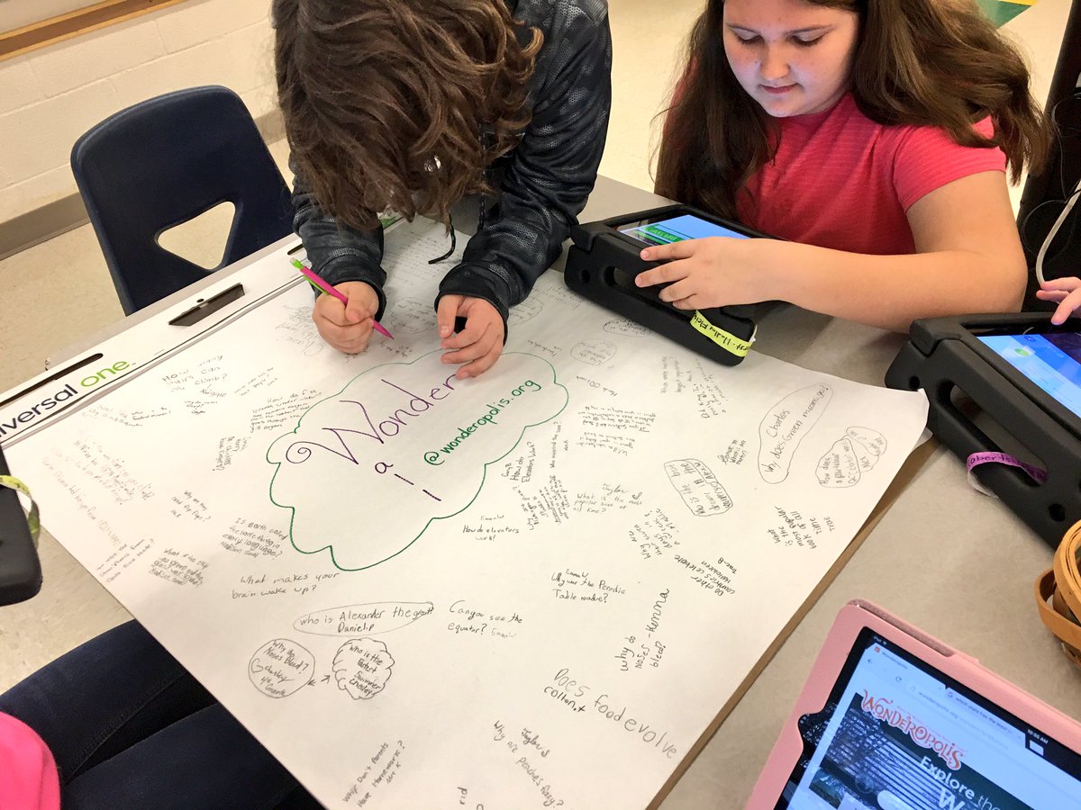 We could wonder all day long💡<a href="/Wonderopolis/">Wonderopolis</a> #wonderwall #inspirecuriosity