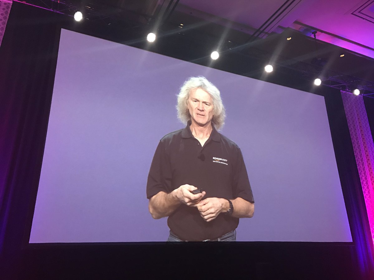 AWS_Partners's tweet photo. James speaking to agility: "The cloud means you can try things and try them quickly" #reInvent https://t.co/zWMYFonajy