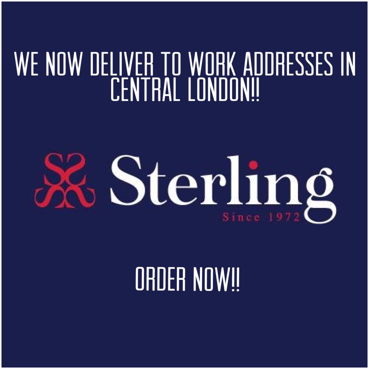 sterlingfx_ldn's tweet photo. We do office work deliveries in Central London!!! Order now for the best rates!! #currency #workdelivery #centrallondon #travelmoney #buynow https://t.co/FwZygoNrrA