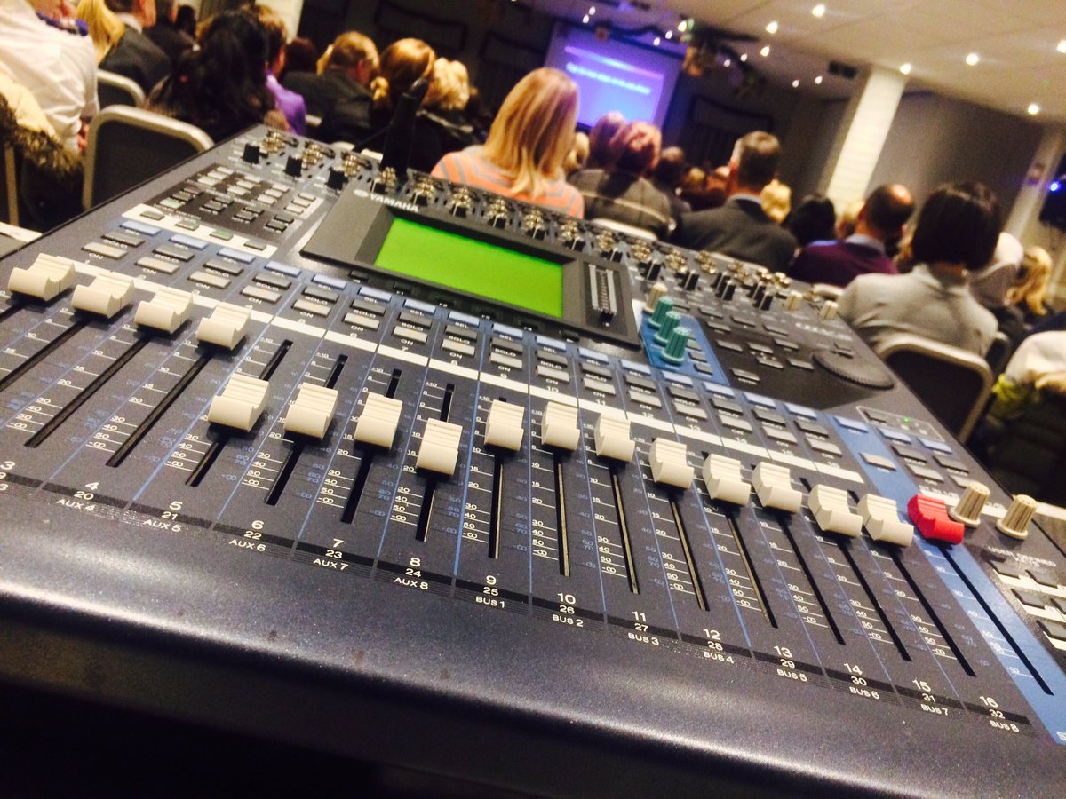DSMProductionAV's tweet photo. @YamahaMusicEU @YamahaMusicUSA the #01v96 came did today's event justice! #AVTweeps #ProAV https://t.co/mlx3yp2MAn